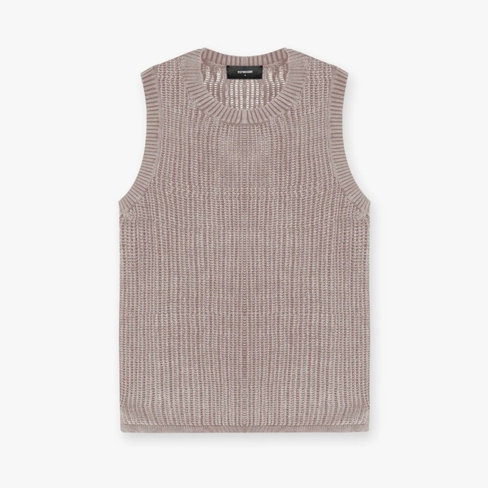 🌿Represent Clo Washed Knit Vest - Dawn🌿